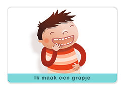 Ik maak een grapje